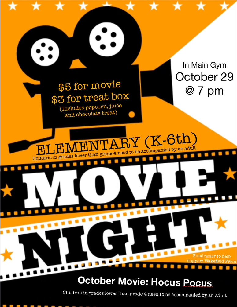 Elementary Movie Night | Wakefield Community School